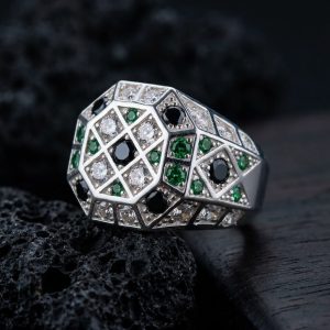 Sanatsal | Beyaz Yaka Koleksiyon | Tamamen Kişiye Özel | 925 Ayar Gümüş